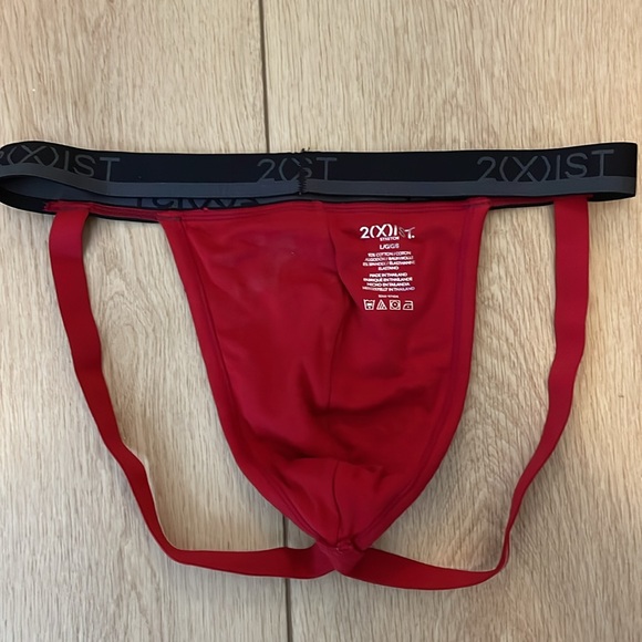 2xist Red Jock Jockstrap - Picture 3 of 3